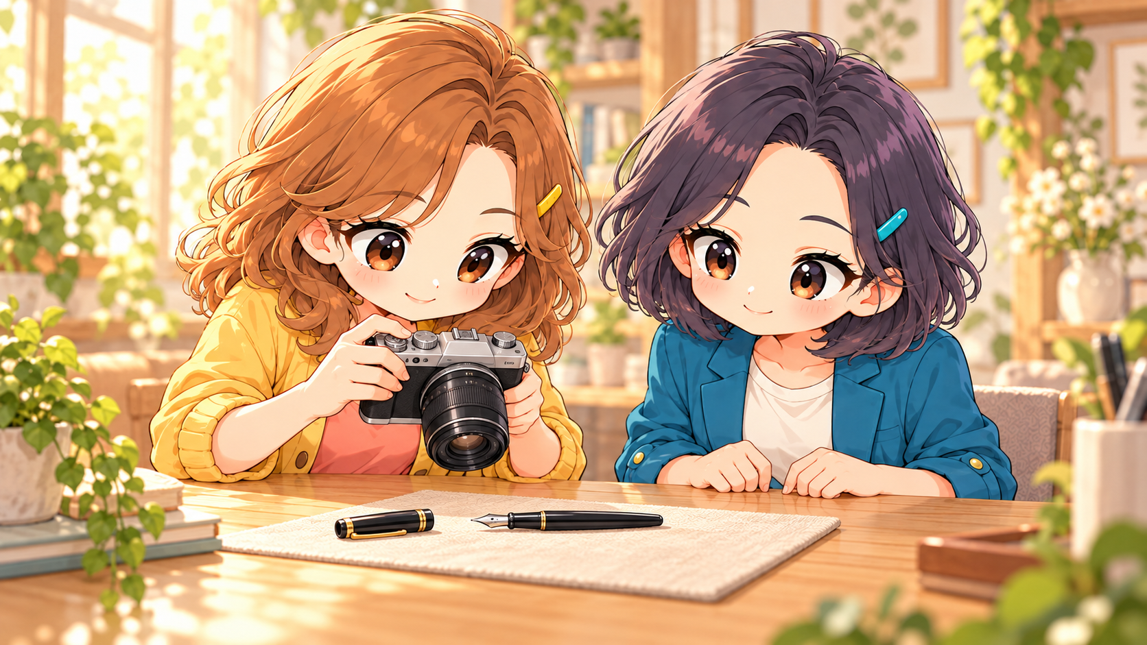 小さなペン先を大きく写すには
