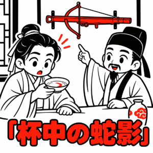 杯中の蛇影　蛇を追うより 同じ席へ戻ってみる