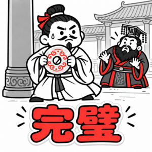 完璧　宝玉を守った きずがあるという一言